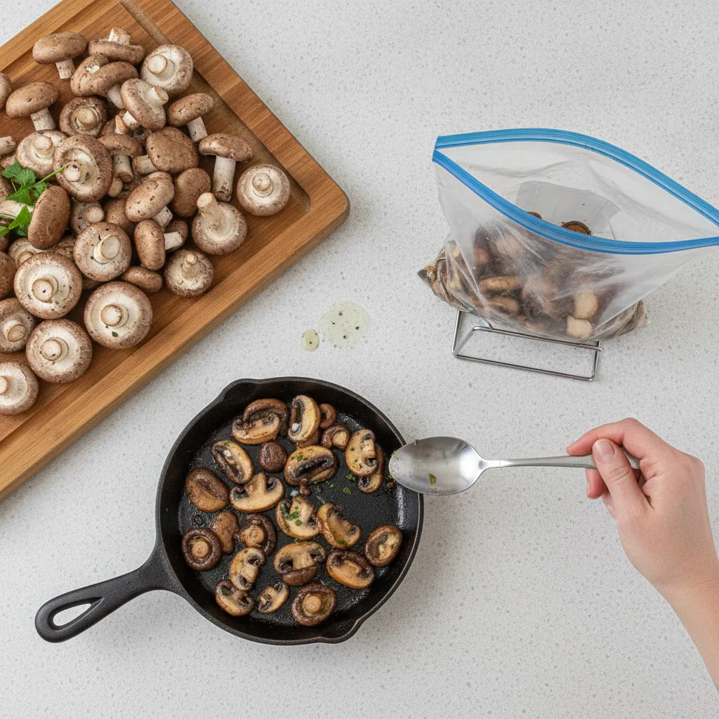 champignons cuisine asiatique
