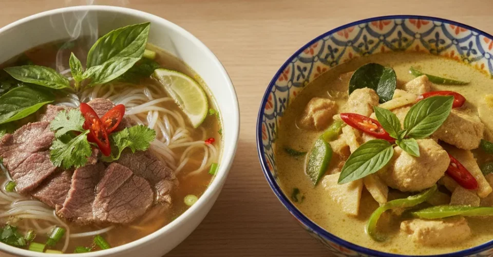 Différence cuisine vietnamienne thaïlandaise – 7 clés - difference cuisine vietnamienne thailandaise