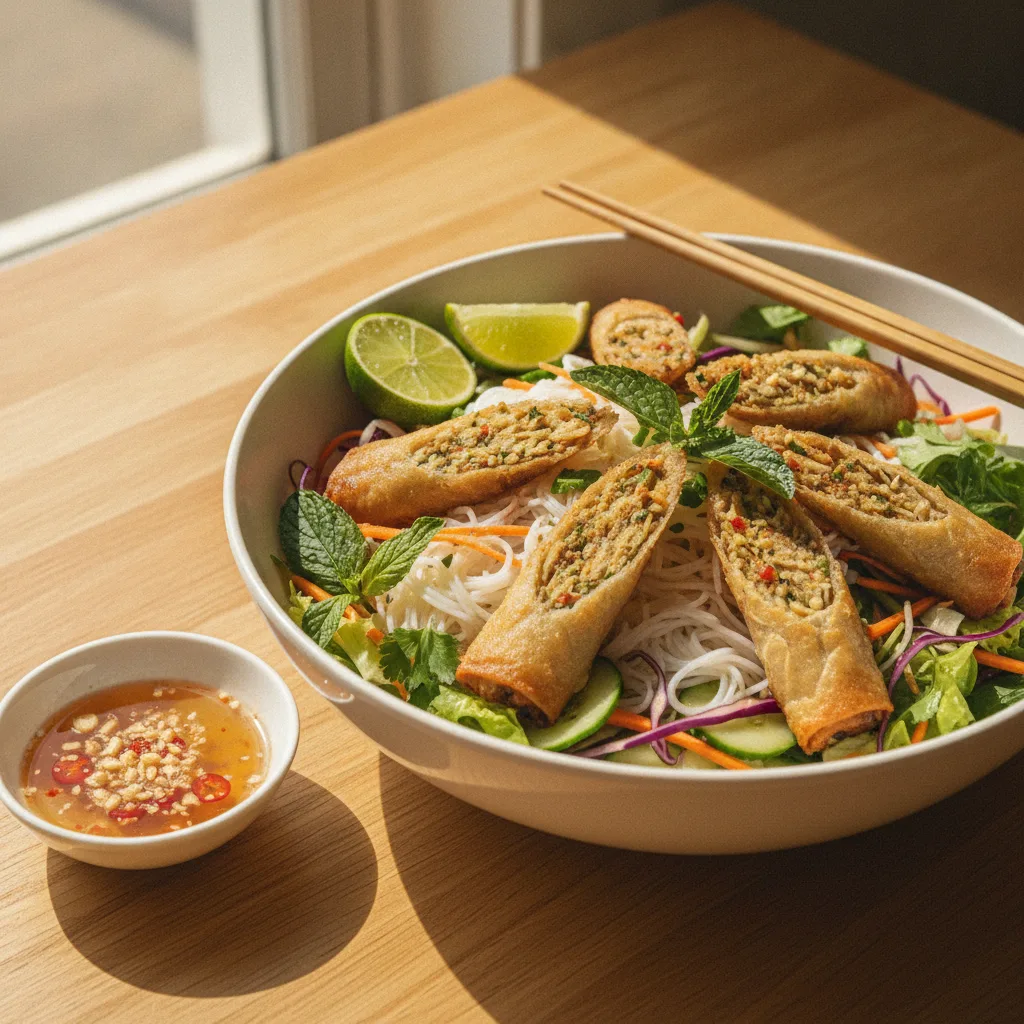 Le meilleur bo bun végétarien de Paris | Restaurant Mây Bay - meilleur bo bun vegetarien paris
