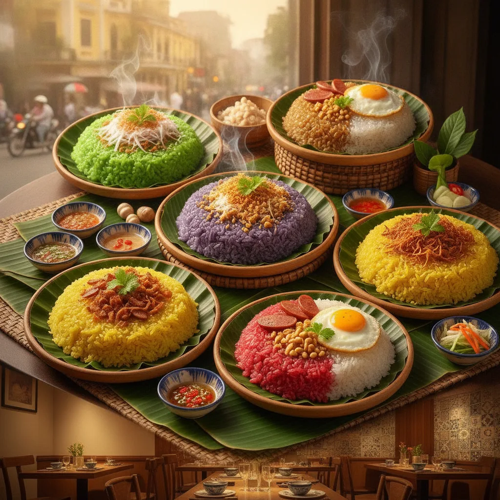 Riz gluant vietnamien – xôi, variantes et techniques - riz gluant vietnamien xoi