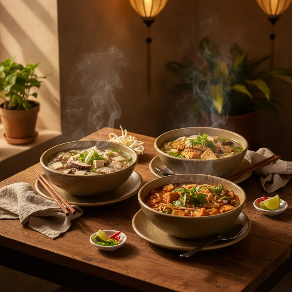 Soupe vegan à Vincennes, nos alternatives au pho 2026 - soupe vegan vincennes