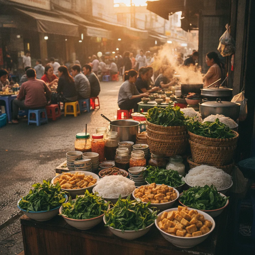 Vegan Vietnamese street food: 8 street food classics - vegan Vietnamese street food