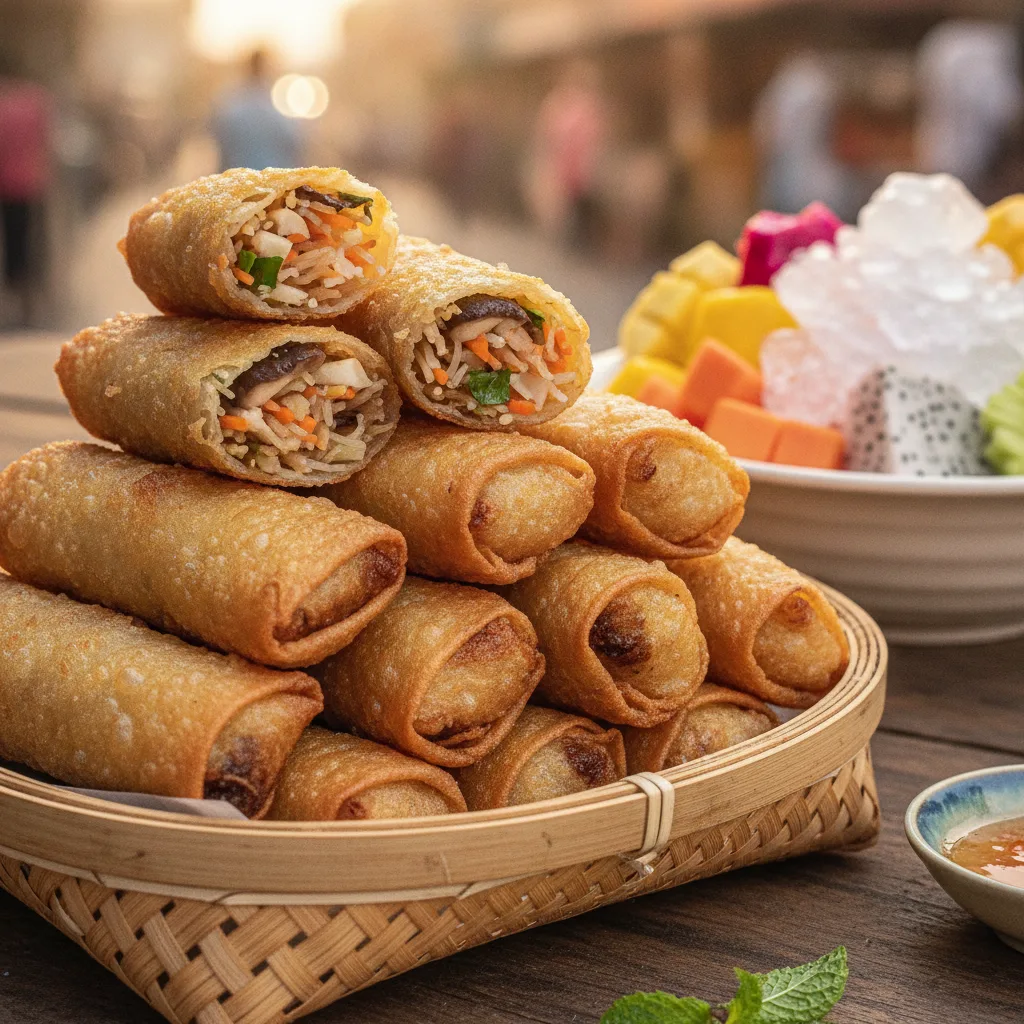 vegan Vietnamese street food