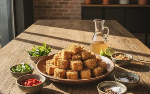 Tofu frit vietnamien | La recette pour un résultat parfait - tofu frit vietnamien