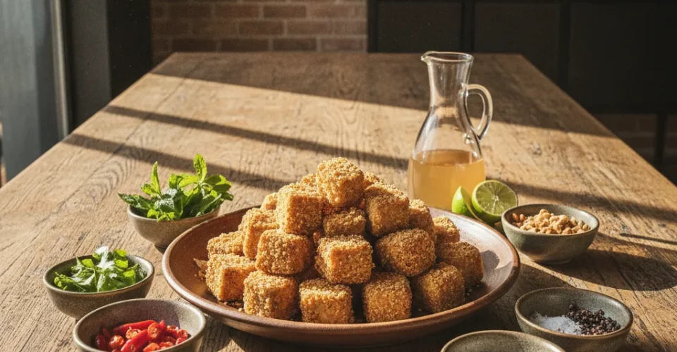 Tofu frit vietnamien | La recette pour un résultat parfait - tofu frit vietnamien
